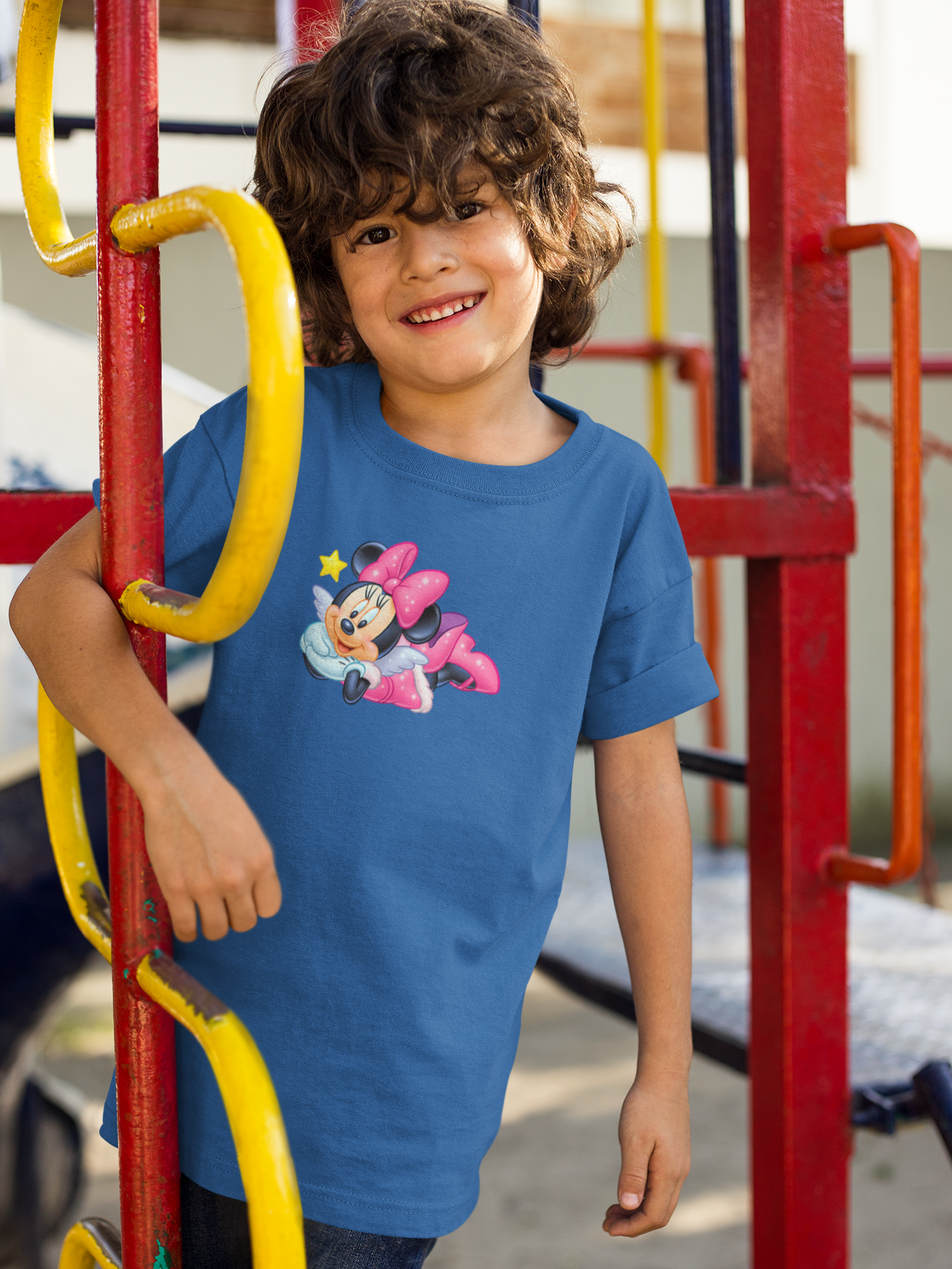 Cute Cartoon Half Sleeves T-Shirt for Boy-FunkyTeesClub