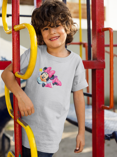 Cute Cartoon Half Sleeves T-Shirt for Boy-FunkyTeesClub