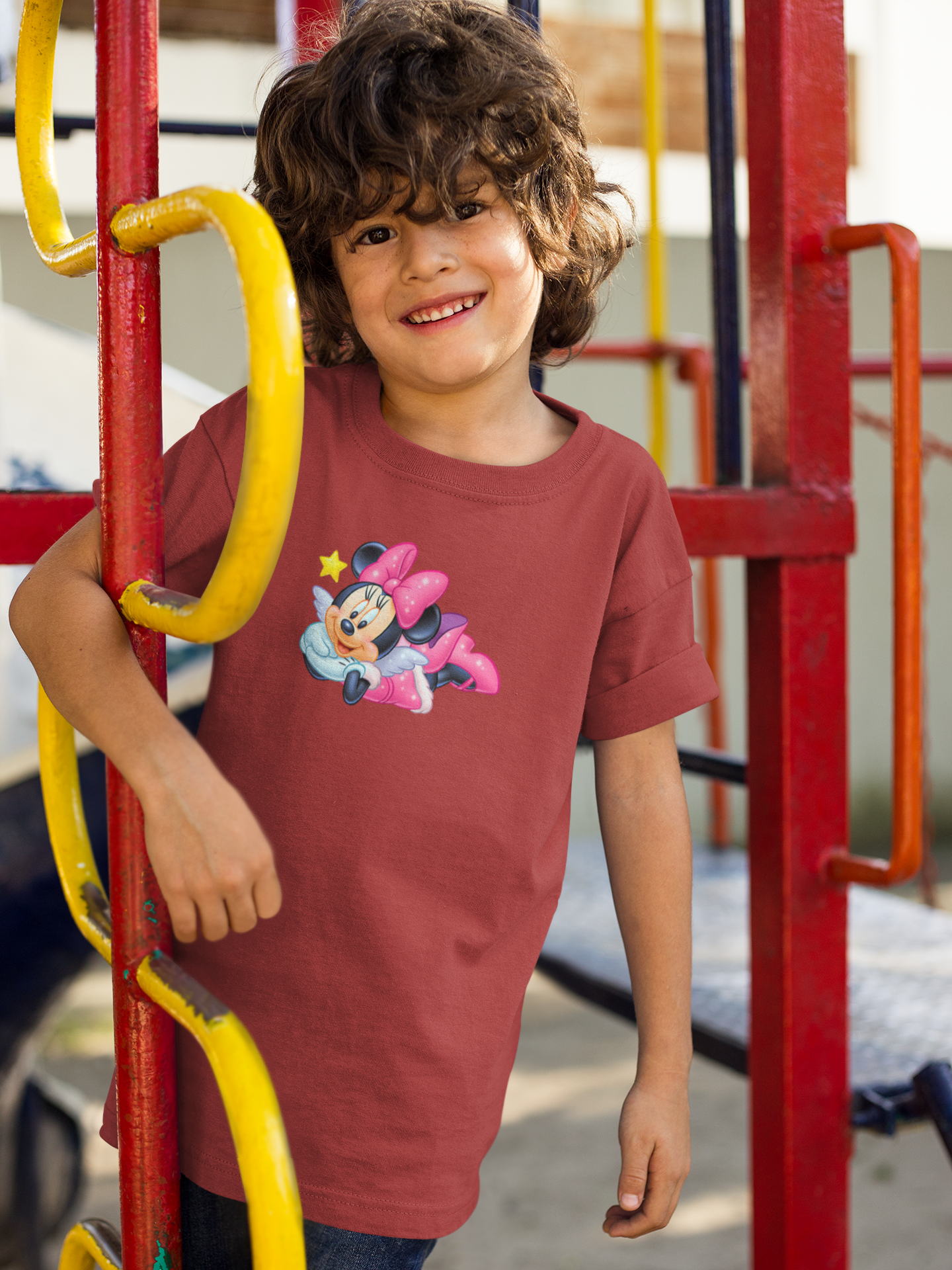 Cute Cartoon Half Sleeves T-Shirt for Boy-FunkyTeesClub