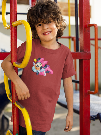 Cute Cartoon Half Sleeves T-Shirt for Boy-FunkyTeesClub