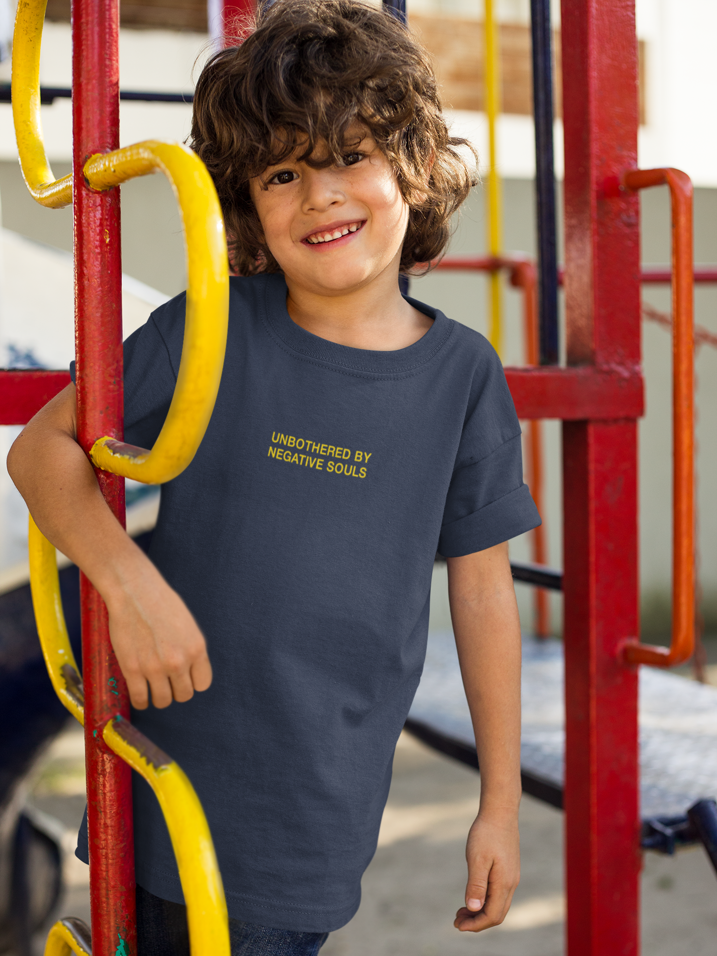 Negative Souls Minimals Half Sleeves T-Shirt for Boy-FunkyTeesClub