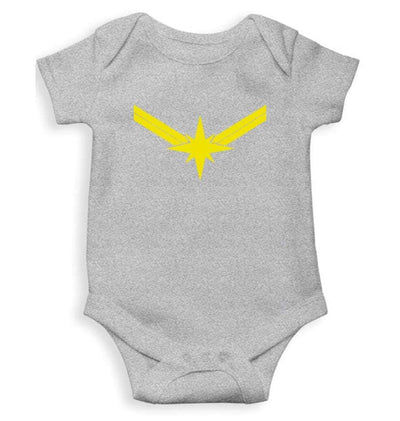 Captain Marvel Rompers for Baby Girl- FunkyTradition FunkyTradition