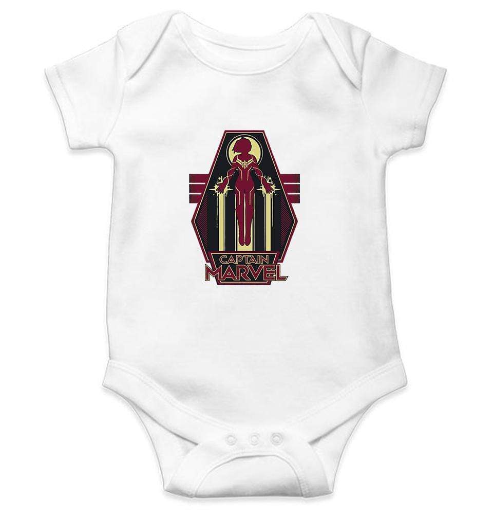 Captain Marvel Superhero Rompers for Baby Boy - FunkyTradition FunkyTradition