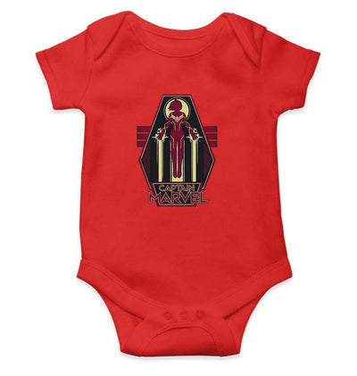 Captain Marvel Superhero Rompers for Baby Boy - FunkyTradition FunkyTradition