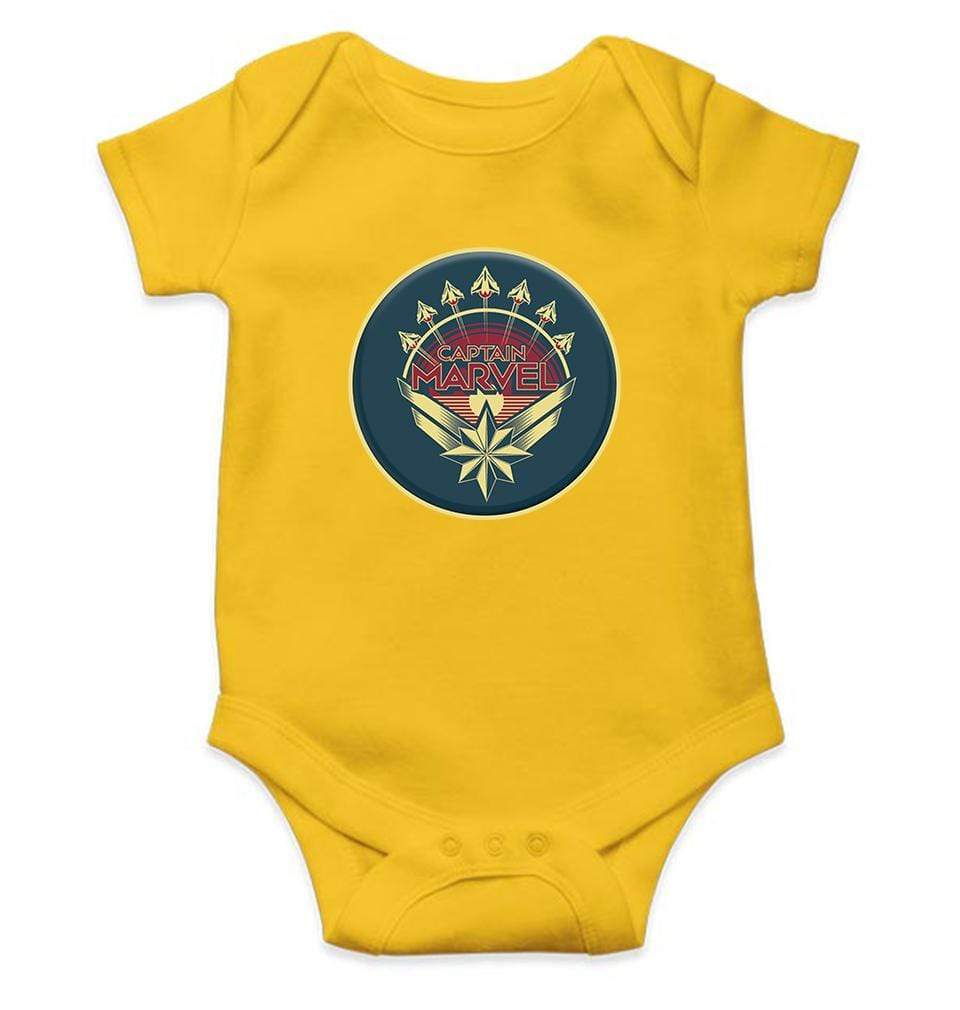 Captain Marvel Superhero Rompers for Baby Boy - FunkyTradition FunkyTradition