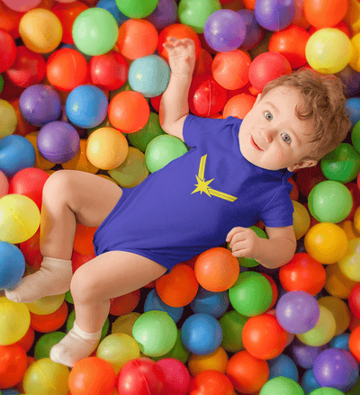 Captain Marvel Superhero Rompers for Baby Boy - FunkyTradition FunkyTradition