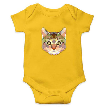 Cat Abstract Rompers for Baby Girl- FunkyTradition FunkyTradition