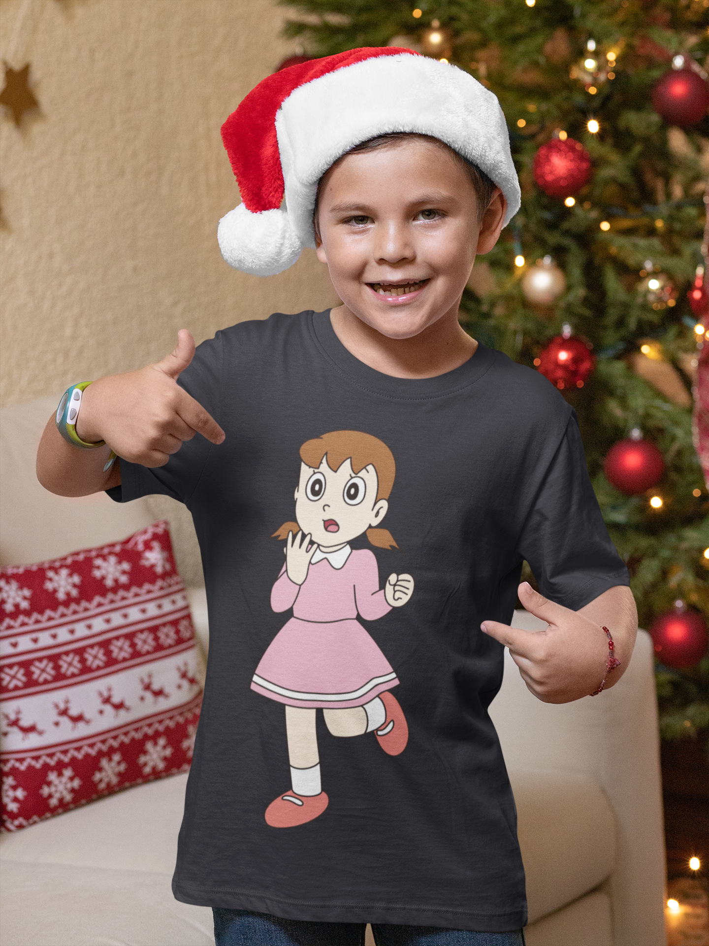 Cute Cartoon Half Sleeves T-Shirt for Boy-FunkyTeesClub