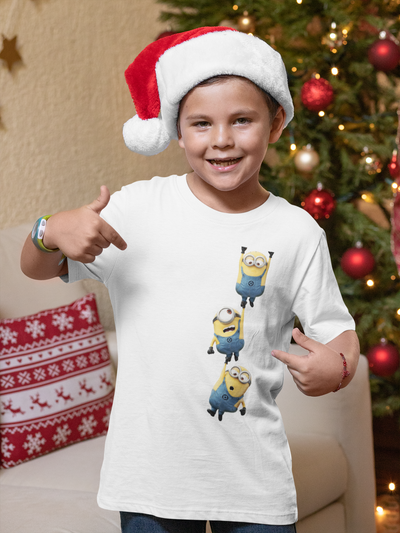 Cartoon Half Sleeves T-Shirt for Boy-FunkyTeesClub