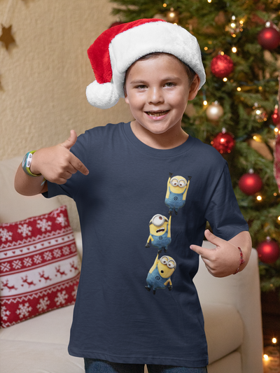 Cartoon Half Sleeves T-Shirt for Boy-FunkyTeesClub