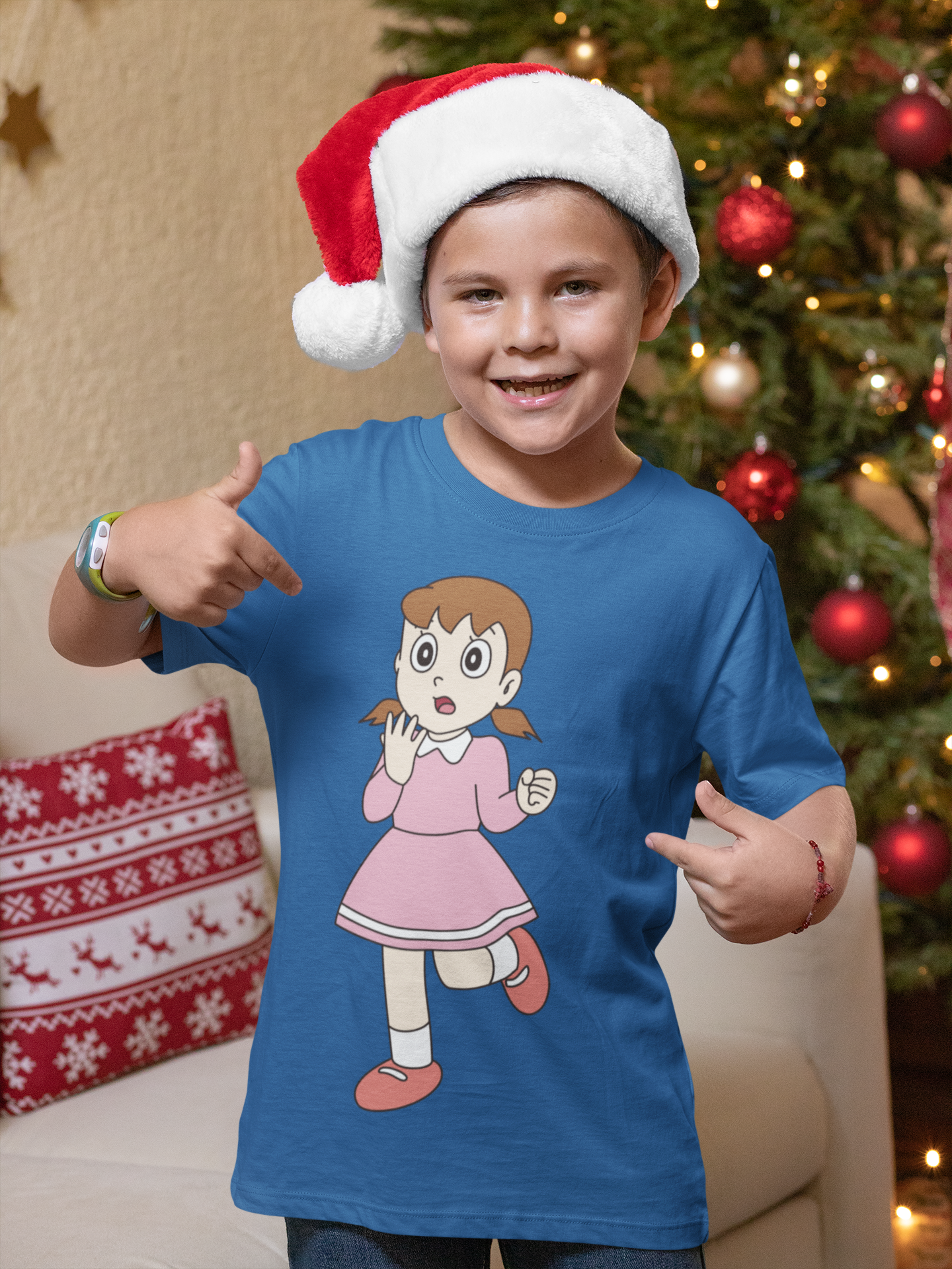 Cute Cartoon Half Sleeves T-Shirt for Boy-FunkyTeesClub