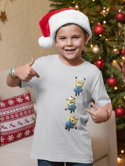 Cartoon Half Sleeves T-Shirt for Boy-FunkyTeesClub