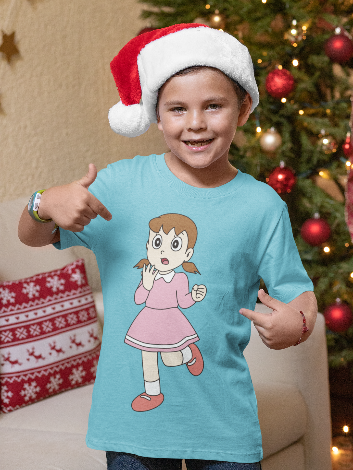 Cute Cartoon Half Sleeves T-Shirt for Boy-FunkyTeesClub