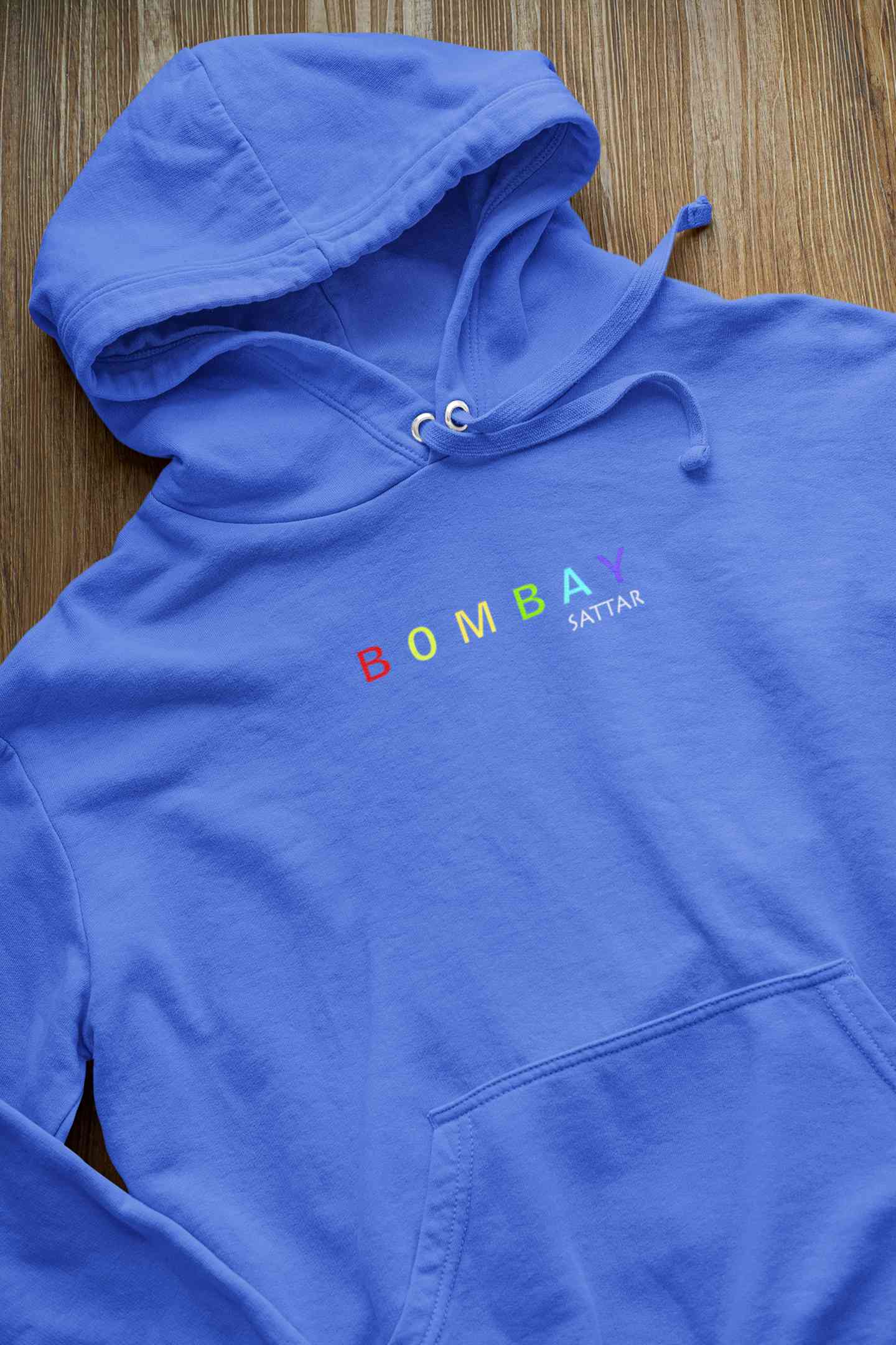 Bombay Sattar Minimals Men Hoodies-FunkyTeesClub