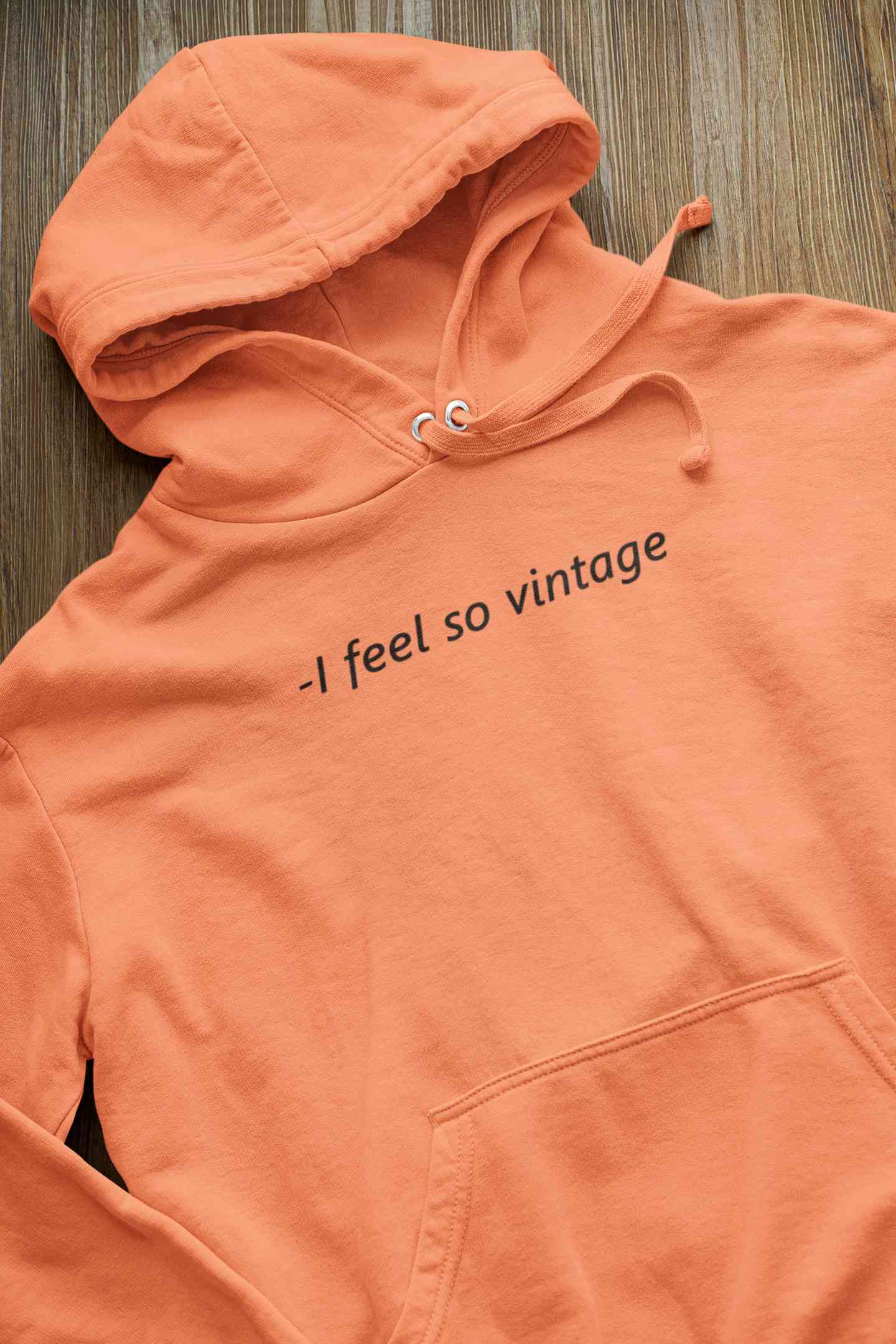 I Feel So Vintage Minimals Hoodies for Women-FunkyTeesClub