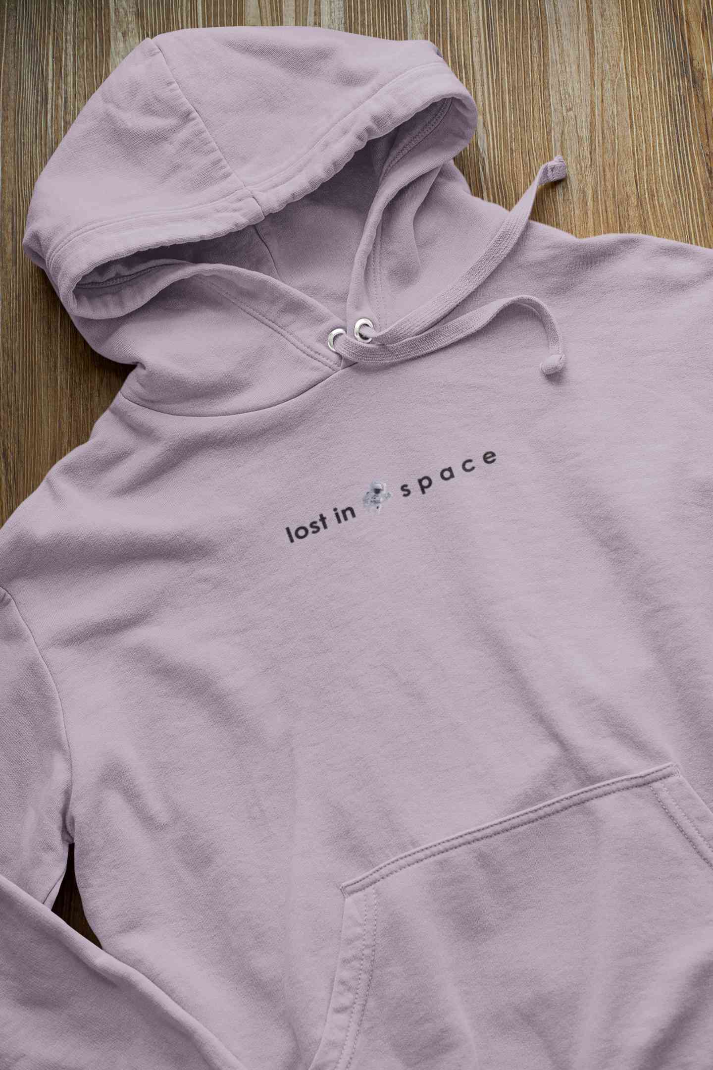 Lost In Space Minimals Hoodies for Women-FunkyTeesClub