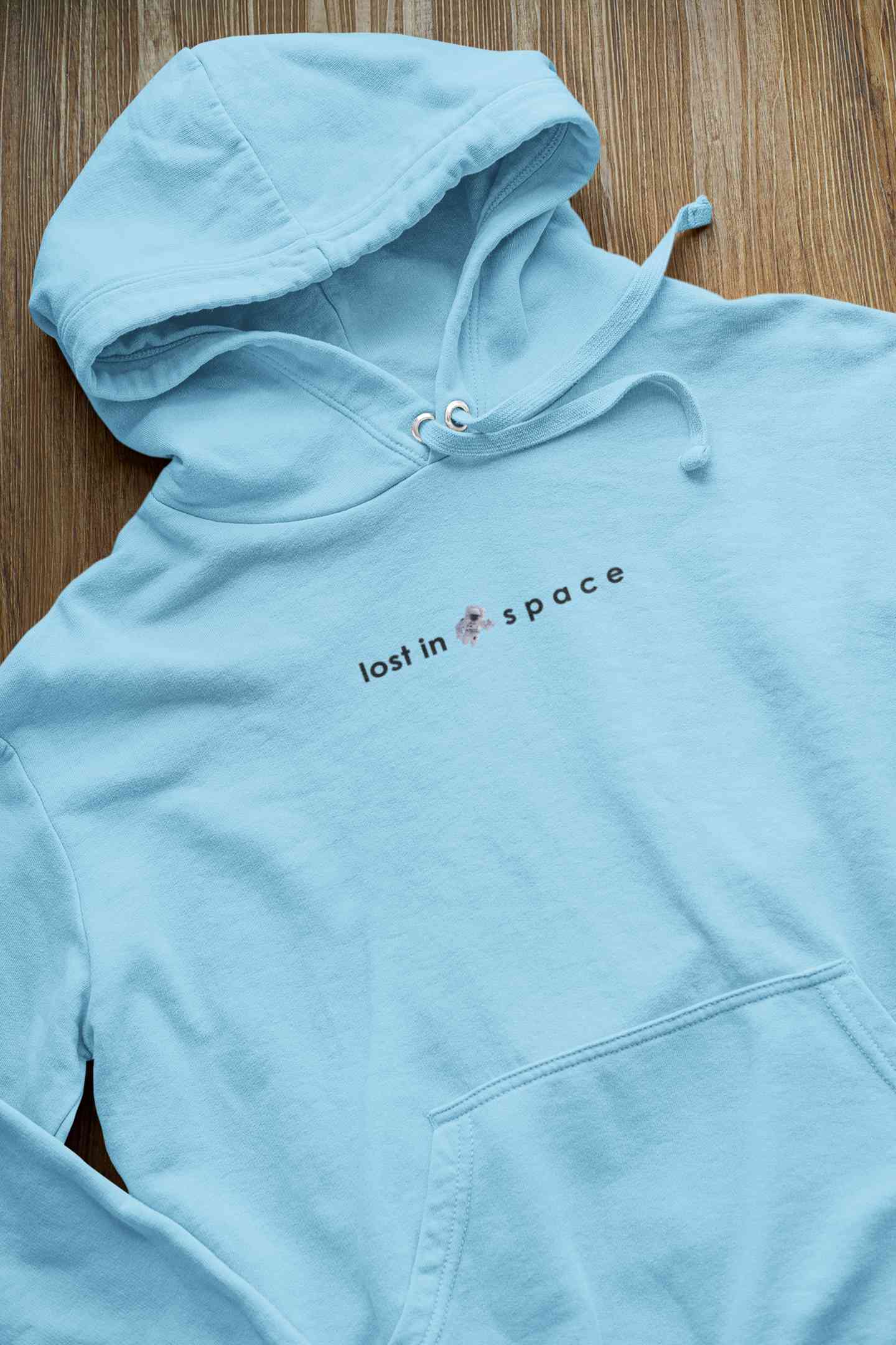 Lost In Space Minimals Hoodies for Women-FunkyTeesClub