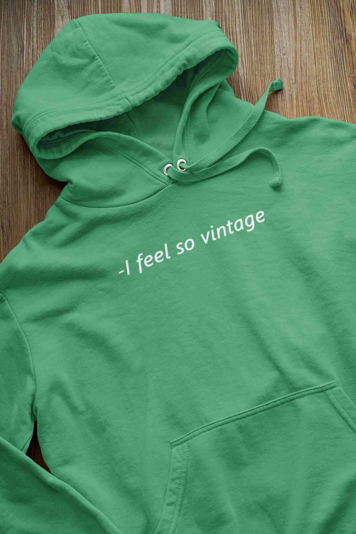 I Feel So Vintage Minimals Hoodies for Women-FunkyTeesClub