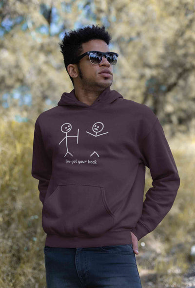 I Have Got Your Back Funny Men Hoodies-FunkyTeesClub