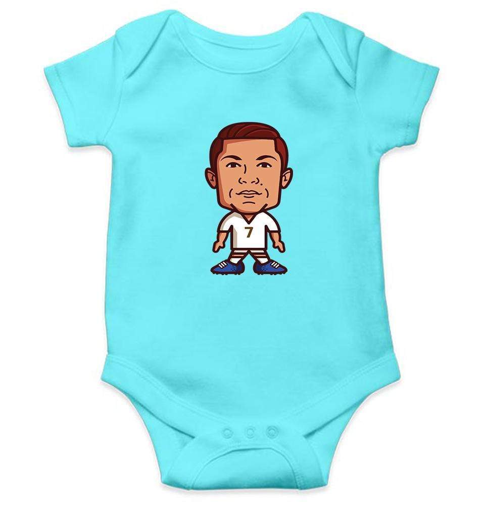 Cristiano Ronaldo CR7 Rompers for Baby Girl- FunkyTradition FunkyTradition
