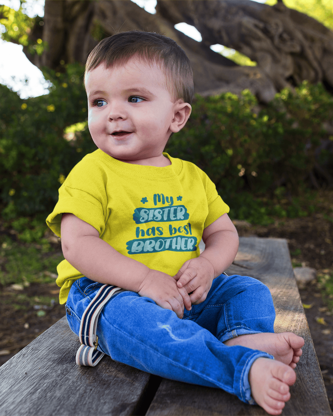 My Sister Has Best Brother Rakshabandhan Half Sleeves T-Shirt for Boys -FunkyTeesClub