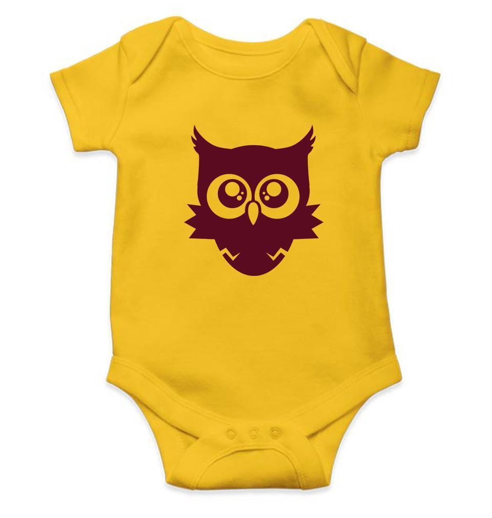 Cute Baby Owl Abstract Rompers for Baby Girl- FunkyTradition FunkyTradition