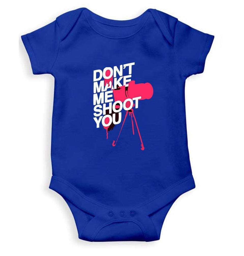 Dont Make Me Shoot U Rompers for Baby Girl- FunkyTradition FunkyTradition