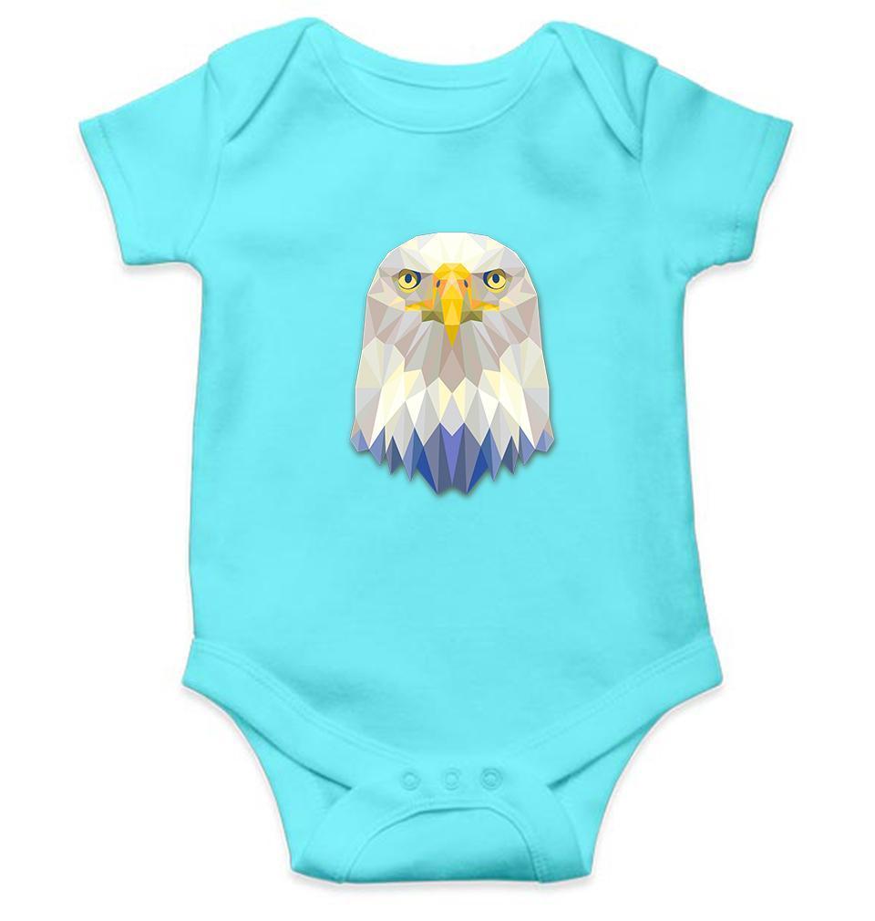 Eagle Abstract Rompers for Baby Girl- FunkyTradition FunkyTradition