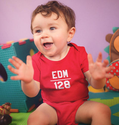 EDM 128 Rompers for Baby Boy- FunkyTradition FunkyTradition