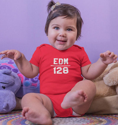 EDM 128 Rompers for Baby Girl- FunkyTradition FunkyTradition