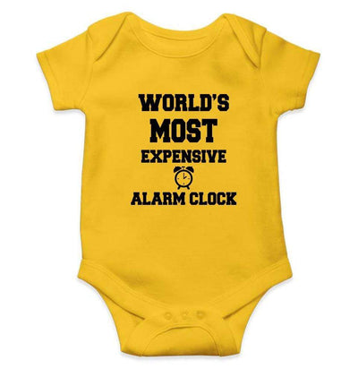 Expensive Alarm Clock Rompers for Baby Girl- FunkyTradition FunkyTradition