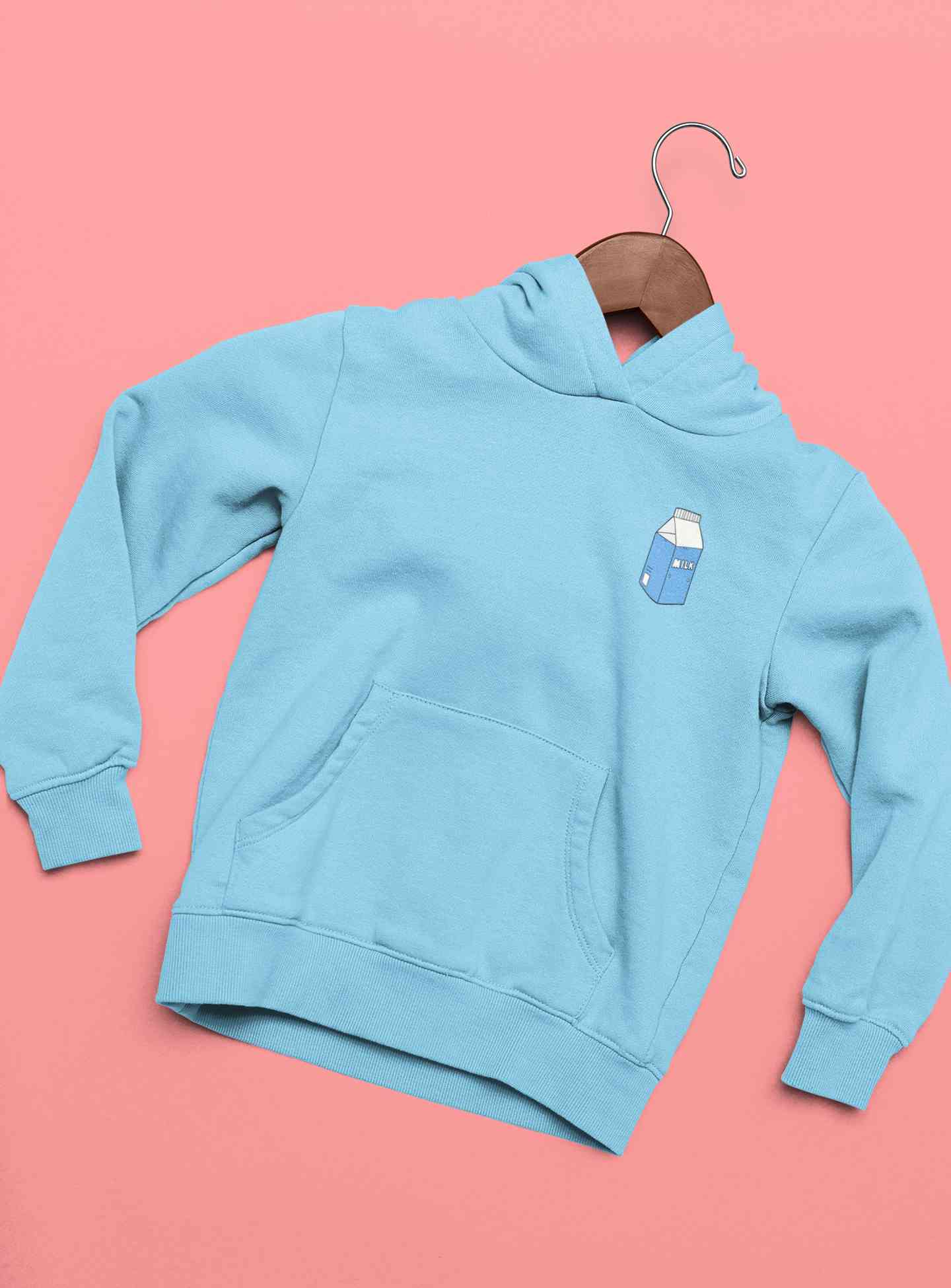 Milk Minimals Hoodies for Women-FunkyTeesClub