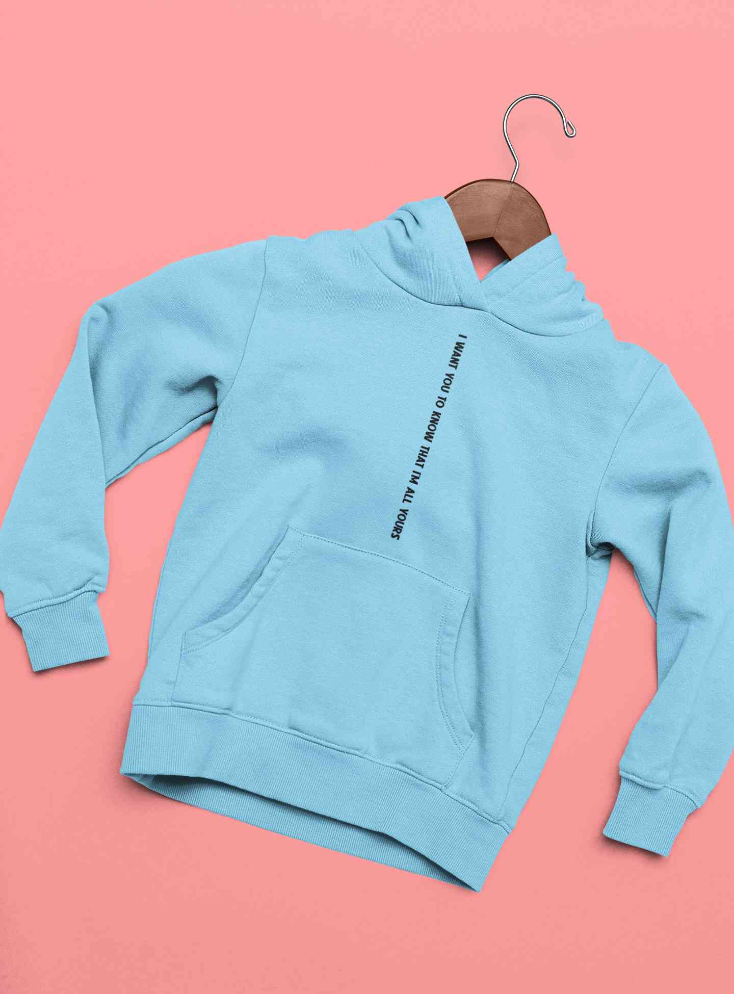 I Want You To Know That I Am All Yours Hoodies for Women-FunkyTeesClub