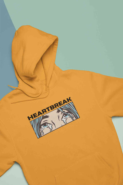 Eyes Shedding Tears Sad Broken Hearted Hoodies for Women-FunkyTeesClub