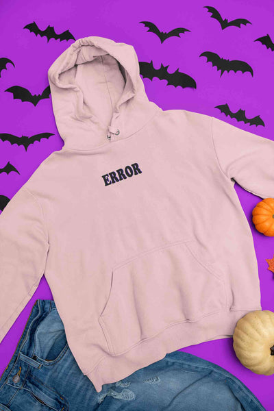 Error Minimals Hoodies for Women-FunkyTeesClub