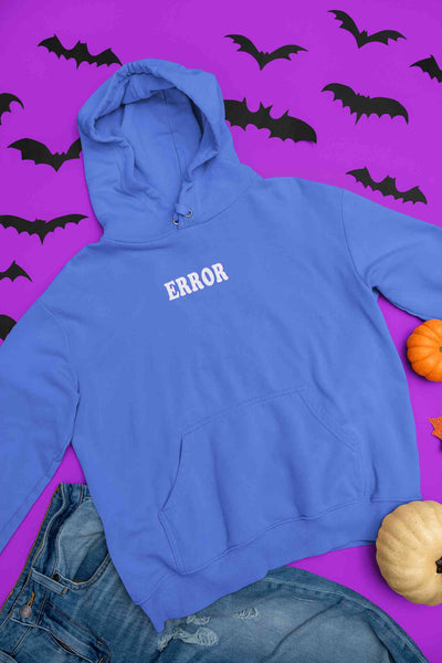 Error Minimals Hoodies for Women-FunkyTeesClub