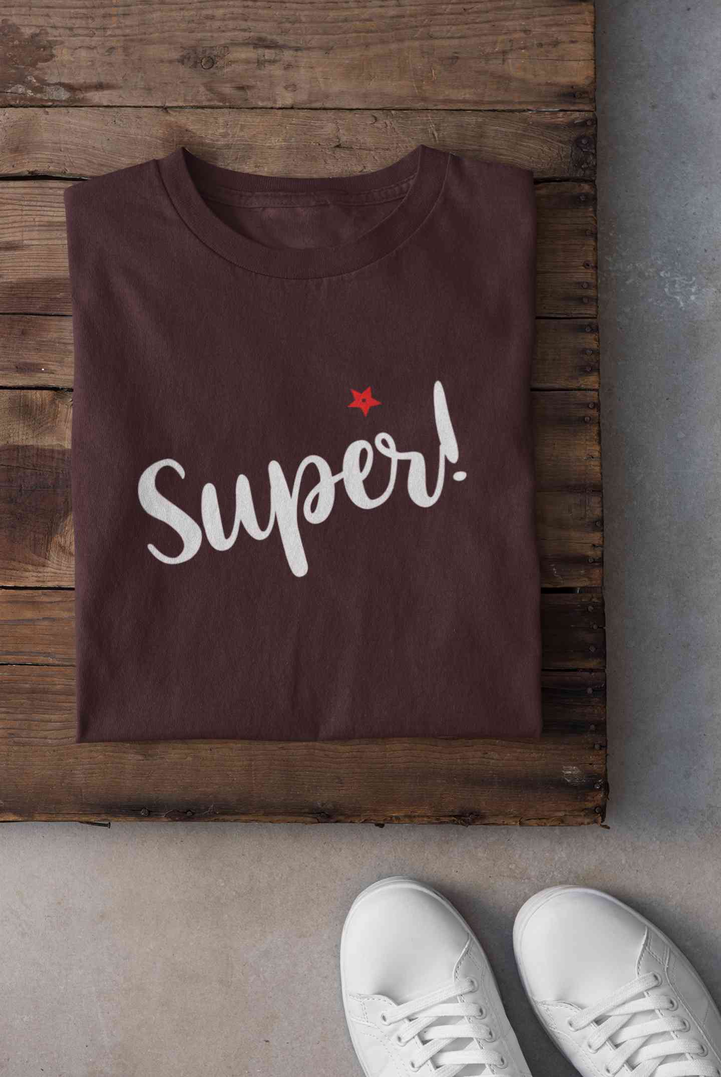Superstar Mens Half Sleeves T-shirt- FunkyTeesClub