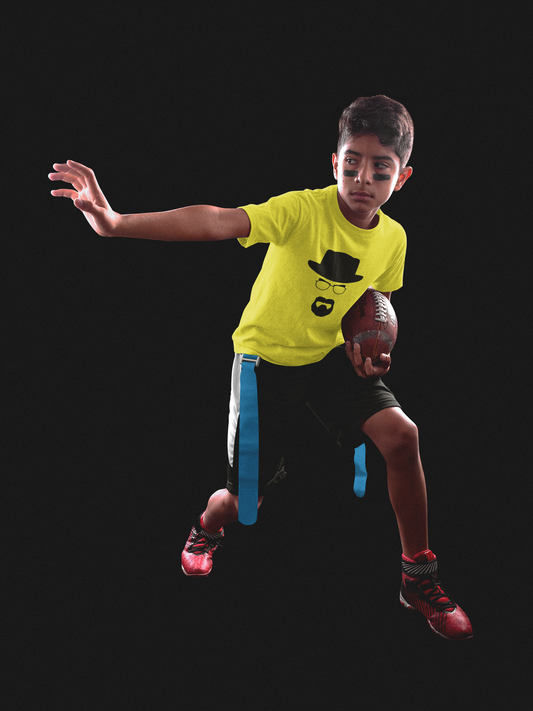 Heisenberg Breaking Bad Web Series Half Sleeves T-Shirt for Boy-FunkyTeesClub