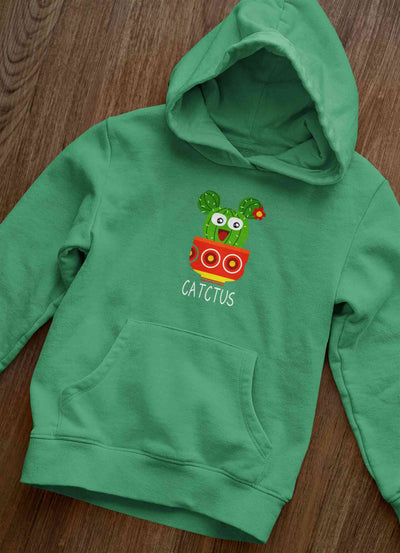 Catctus Funny Graphics Hoodies for Women-FunkyTeesClub