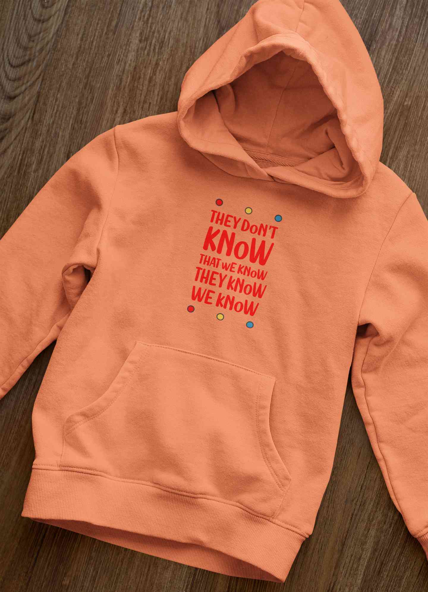 They Do not Know Typography Men Hoodies-FunkyTeesClub