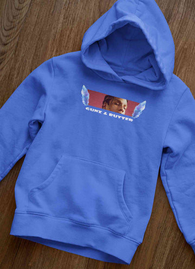 Gunz Butter Minimals Hoodies for Women-FunkyTeesClub