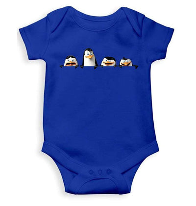Funny Penguins Looking Abstract Rompers for Baby Girl- FunkyTradition FunkyTradition