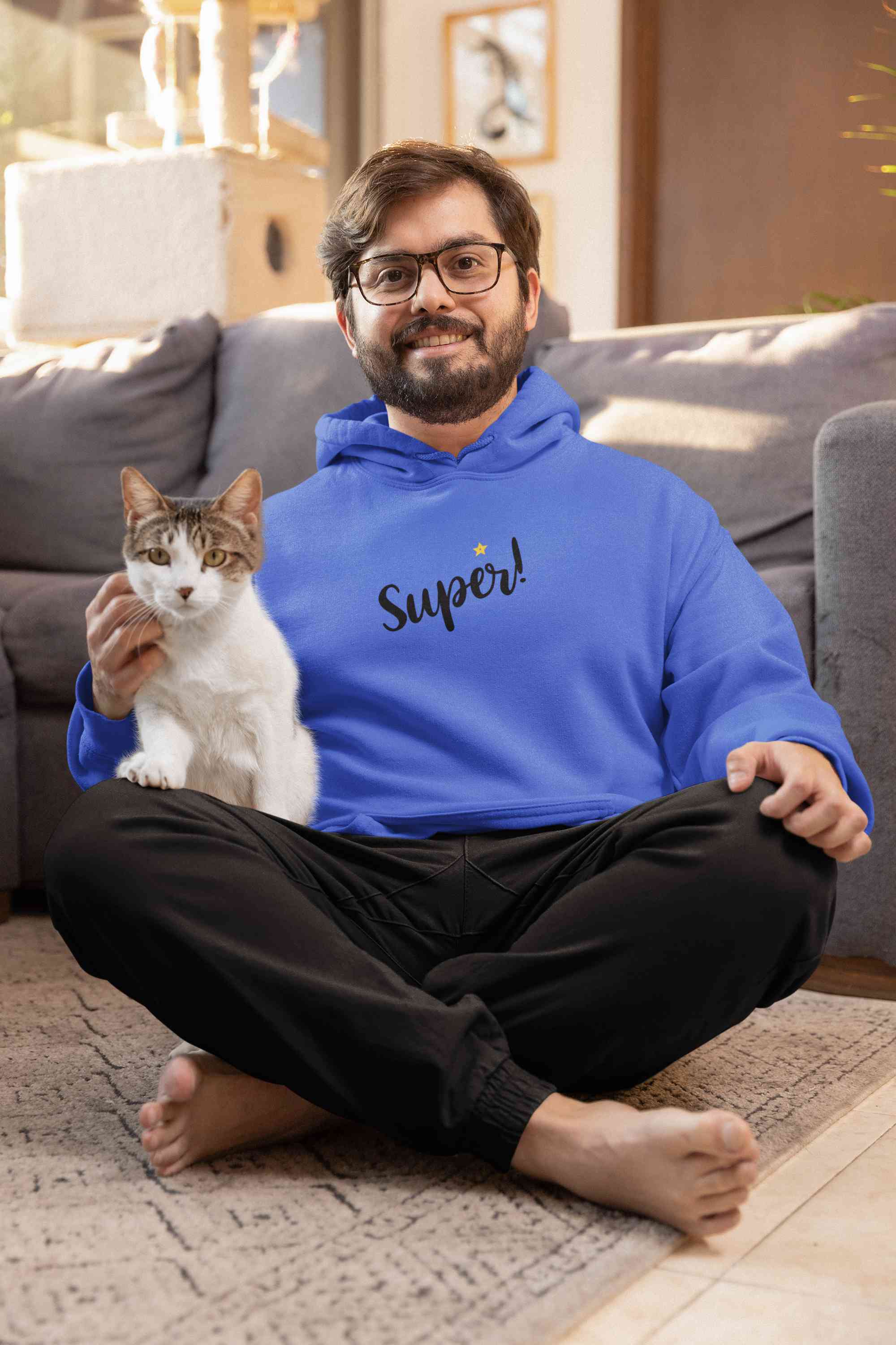 Superstar Quotes Men Hoodies-FunkyTeesClub