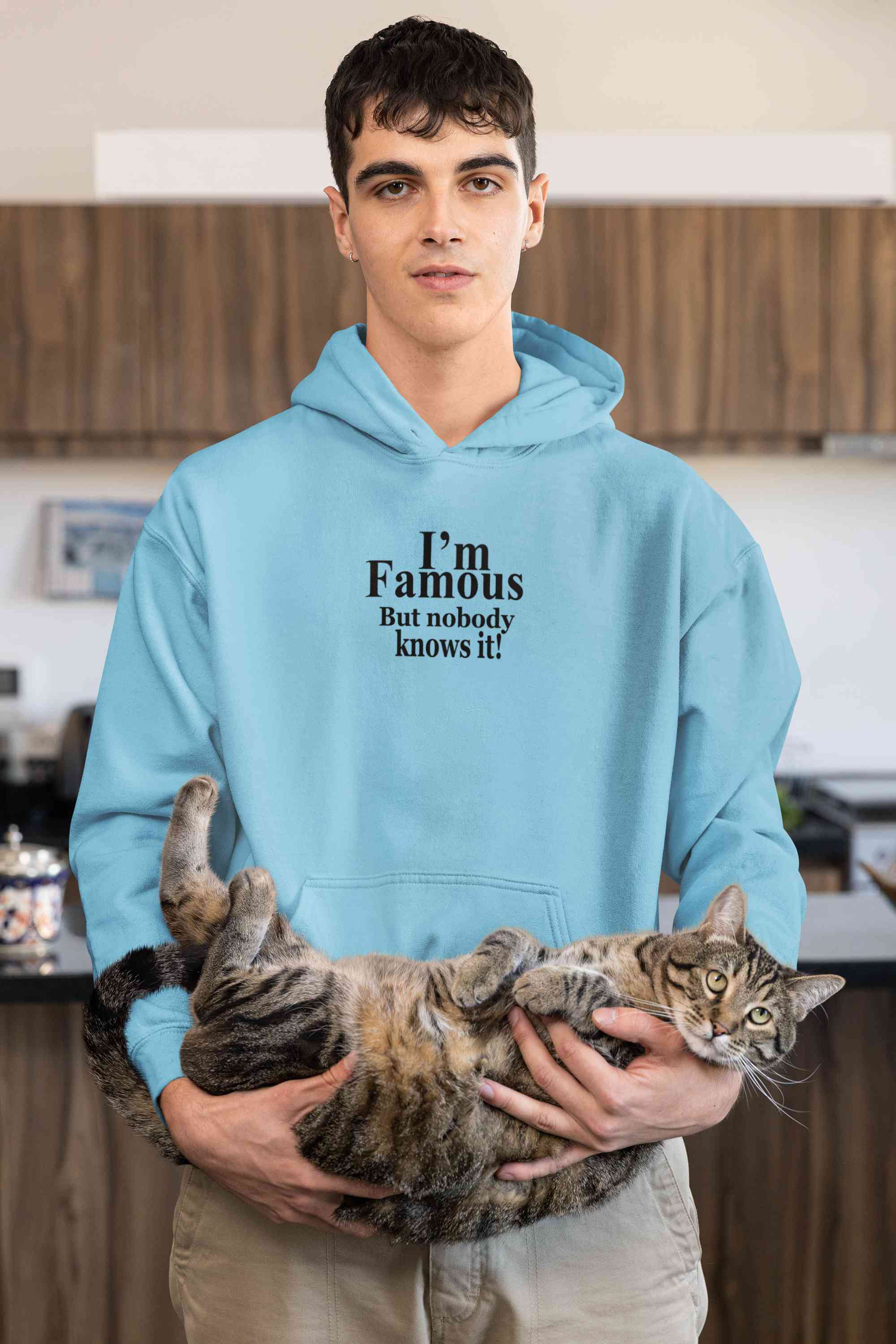 I Am Famous But Nobody Knows It Men Hoodies-FunkyTeesClub