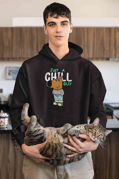 Just A Chill Guy Men Hoodies-FunkyTeesClub