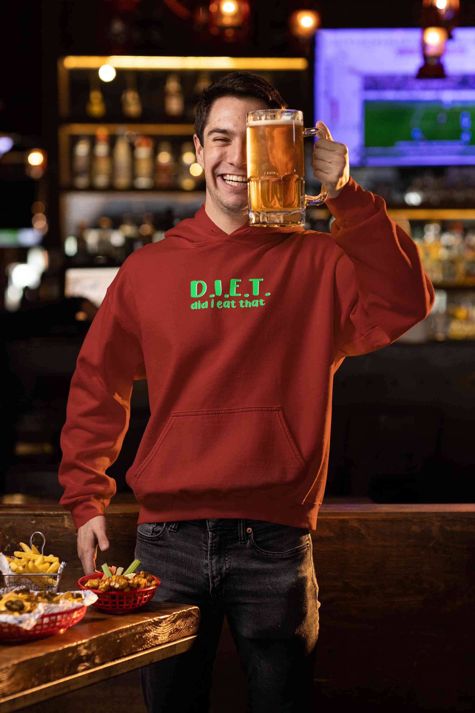 Diet Food Men Hoodies-FunkyTeesClub