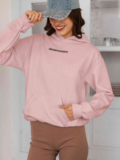 ABCDEF**K OFF Hoodies for Women-FunkyTeesClub