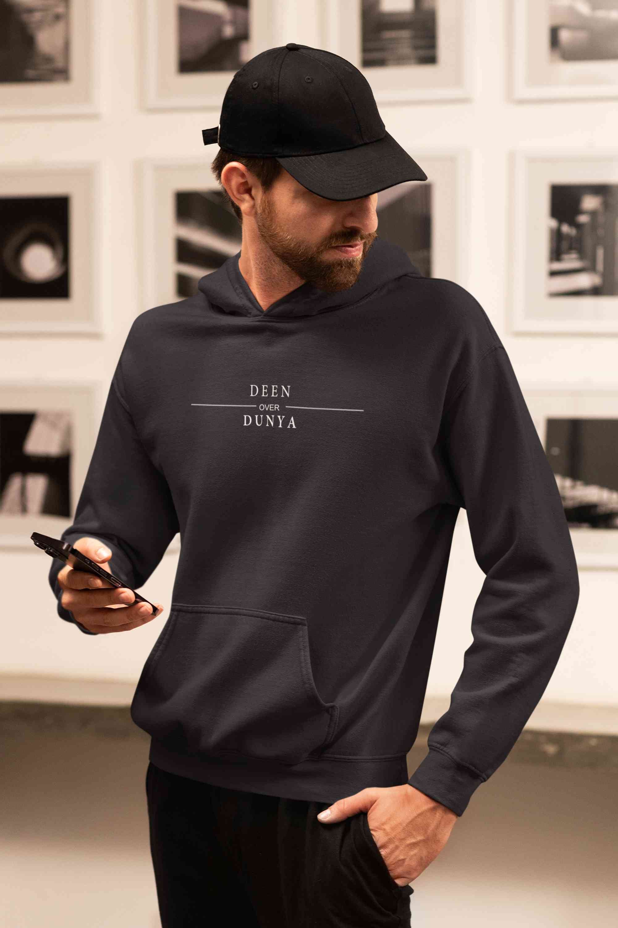 Deen Over Dunya Men Hoodies-FunkyTeesClub