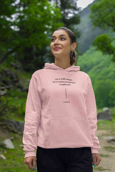 Life Is Really Simple Hoodies for Women-FunkyTeesClub