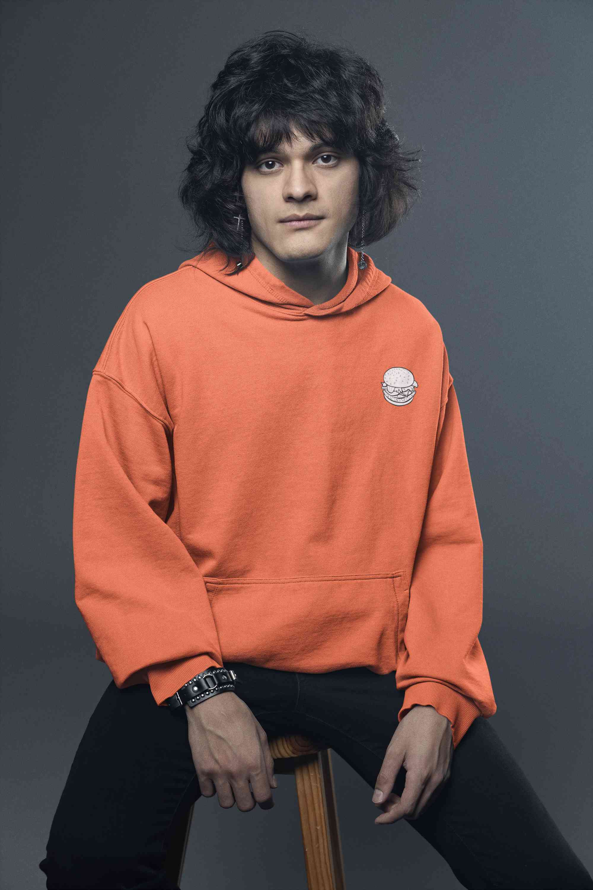 Burger Men Hoodies-FunkyTeesClub